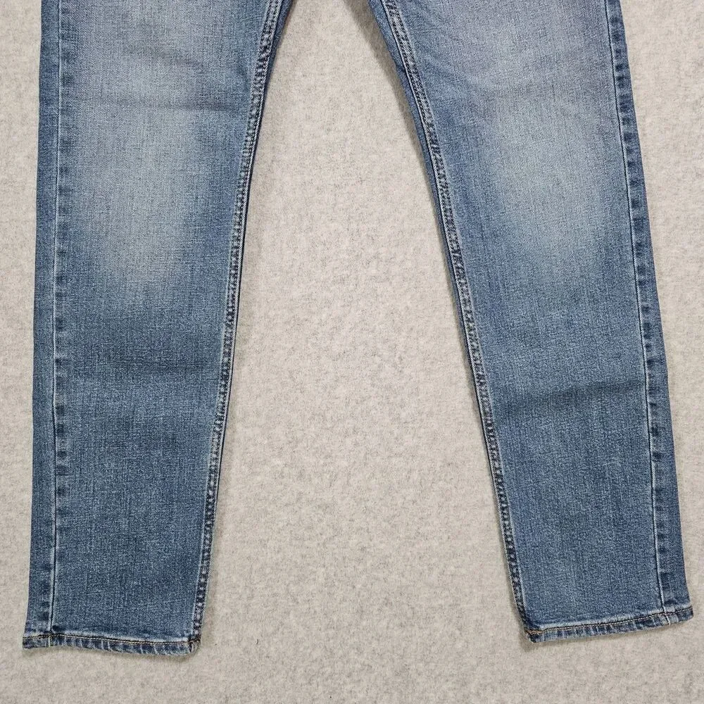 Mens Old Navy Jeans 30x32 Slim Fit Built In Flex Denim Light Wash - Picture 4 of 8